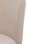 Fabric Sloping Curves Back Accent Dining Chair w/Casters