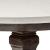 Nolan Marble/Wood Round Dining Set