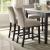 Nolan Fabric/Wood Counter Chair