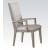 Rocky Fabric/Wood Dining Arm Chair