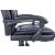 7288 Adjustable Height PU Computer Chair w/Extendable Footrest
