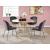 Pacheco/Chuchip Glass/Metal Round Dining Set