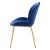 Chuchip Velvet/Metal Dining Chair