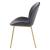 Chuchip Velvet/Metal Dining Chair