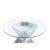 Noralie 72960 Glass/Mirror Round Dining Table