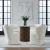 Fabric Accent Dining Chair w/Casters