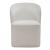 Fabric Accent Dining Chair w/Casters