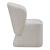 Fabric Accent Dining Chair w/Casters
