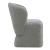 Fabric Accent Dining Chair w/Casters