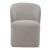 Fabric Accent Dining Chair w/Casters