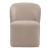Fabric Accent Dining Chair w/Casters