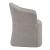 Fabric Accent Dining Arm Chair w/Casters