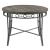 Landis Wood/Metal Round Dining Table