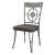 Landis Fabric/Metal Dining Chair