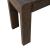 Cascade Falls Wood Console Table with 2 Stools | Satin Espresso