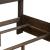 Cascade Falls Wood California King Size Panel Bed w/LED Lighting