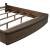 Cascade Falls Wood King Size Panel Bed w/LED Lighting