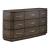Cascade Falls Wood Bedroom Set with LED Lighting | Satin Espresso