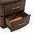 Cascade Falls Wood 2-Drawer Nightstand w/Charging Station