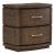 Cascade Falls Wood 2-Drawer Nightstand w/Charging Station