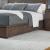 Cascade Falls Wood King Size Panel Bed w/LED Lighting