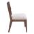Cascade Falls Boucle/Wood Panel Back Side Chair
