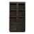 Cascade Falls Wood 2-Door Display Cabinet w/LED Lighting