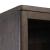 Cascade Falls Wood 2-Door Display Cabinet w/LED Lighting