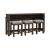Cascade Falls Boucle/Wood Console Stool