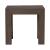 Cascade Falls Square Wood End Table