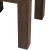 Cascade Falls Square Wood End Table