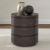 Cascade Falls Round Wood 3-Drawer End Table