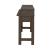Cascade Falls Rectangular Wood Console Bar Table w/Charging Station