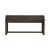 Cascade Falls Rectangular Wood Console Bar Table w/Charging Station