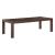 Cascade Falls Rectangular Wood Extendable Dining Table