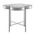 Clover Mirrored/Metal Counter Set