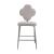 Clover Mirrored/Metal Counter Set