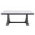 Yabeina Marble/Wood Rectangular Dining Room Set