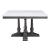 Yabeina Marble/Wood Square Dining Table