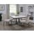 Yabeina Marble/Wood Square Dining Room Set