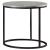 Lainey Faux Marble Round Top End Table