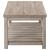 Bairn Wood Veneer 3-piece Occasional Set with Open Shelves
