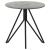 Hadi Cement Round End Table with Hairpin Legs