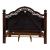Messina Estates Wood California King Size Poster Bed
