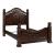 Messina Estates Wood Poster Bed | Cognac Finish | Liberty