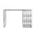7400 Modern Stainless Steel & Glass Bar