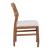 Lyon Abaca Fabric Dining Chair