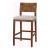 Lyon Abaca Fabric Counter Stool