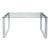 Abraham Glass/Metal Rectangular Dining Set