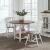 Al Fresco Round Drop Leaf Dining Set – Wood Table & Chairs